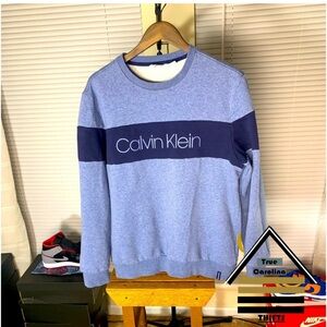 Men’s Large Blue Calvin Klein Sweater SKU #47